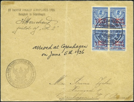 Stamp of Large Lots and Collections 1891-1936 Selection of 19 mostly better airmail co