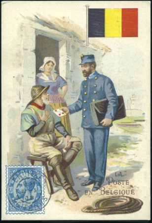 Stamp of Large Lots and Collections POSTCARDS: 1900s, Collection in 2 albums called "P