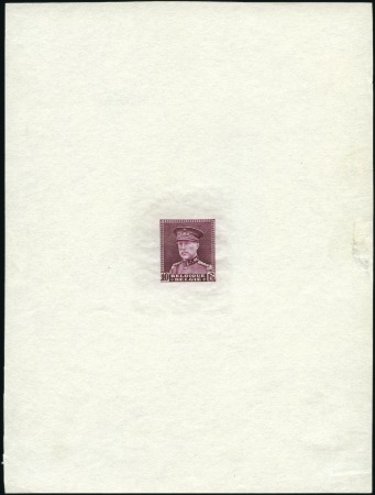 Stamp of Belgium » General issues from 1894 onwards 1931-32 Roi Albert 1er avec képi, un feuillet, ave