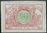 Stamp of Belgium » General issues from 1894 onwards 1902-14 Émission en deux couleurs, essais de mises