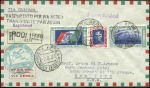 Stamp of Italy » Aegean Islands 1933 Balbo Transtatlantic Flight, both triptychs t