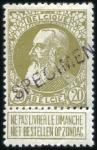 Stamp of Belgium » General issues from 1894 onwards 1905 Grosse barbe, Petit ensemble spécialisé compo