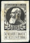 Stamp of Belgium » General issues from 1894 onwards 1905 Grosse barbe, Petit ensemble spécialisé compo