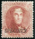 Stamp of Belgium » General issues from 1894 onwards 1863-1932, Petit lot de timbres surchargés SPECIME