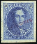 Stamp of Belgium » General issues from 1894 onwards 1863-1932, Petit lot de timbres surchargés SPECIME