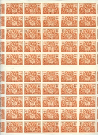 Stamp of Belgian Congo 1935 Centenaire de l'Etat Indépendant du Congo, 2F