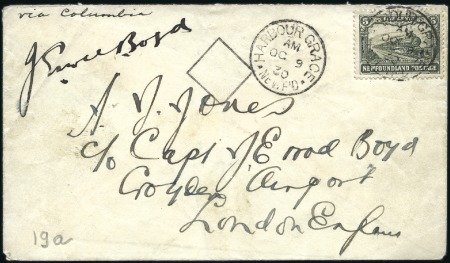 Stamp of Canada » Newfoundland 1930 (Oct 9) Boyd & Connor flight 

1930 (Oct 9)