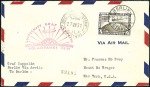 Stamp of Germany » German Empire 1931 Polar-Fahrt issue, each value tied to separat