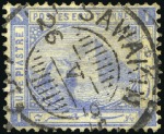 Stamp of Egypt » 1879 De La Rue 1879-82 De La Rue 2pi, 1884 Colour Change 1pi & 18