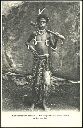 Stamp of New Hebrides Group of 36 picture postcards from an unknown prin