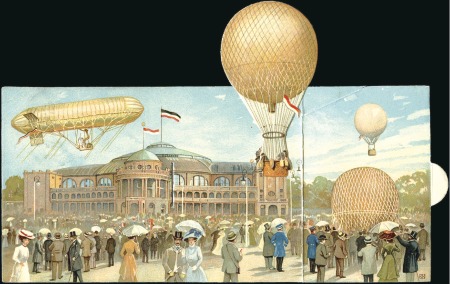 Stamp of Germany » German Empire 1909 International Air Expo ("ILA") at Frankfurt,