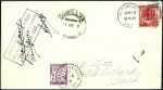 Stamp of United States 1929 (July 13) Trans-Atlantic Flight by French pil