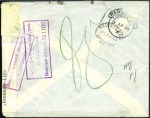 Stamp of Russia » Russia Post in China - Manchuria POGRANICHNAYA: 1916 Cover registered to England wi