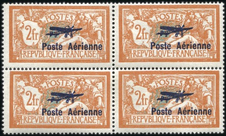 Stamp of France 1927 Marseille Salon overprints 2Fr "broken shield