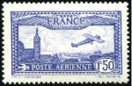 Stamp of France 1930 1.50Fr Ultramarine and Bright Ultramarine col