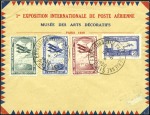 Stamp of France 1930 Paris Exposition aérienne, petit groupe de vi