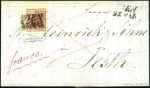 Stamp of Austria Famous Usage Five Days Prior to the Official Issue