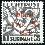 Stamp of Netherlands Colonies » Surinam 1931 Do-X Flying Boat set, lh, very fresh, fine, d