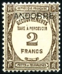Stamp of Colonies françaises » Andorre (Poste française) 1931-89, Collection complète en neuve dont Yv. 1 à
