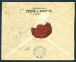 Stamp of Russia » Russia Post in China - Chinese Eastern Railway 1910 Registered cover to Imperial Chinese Customs 