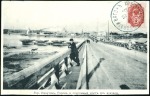 Stamp of Russia » Russia Post in China - Chinese Eastern Railway 1909 Picture postcard of Irkutsk, written there an