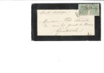 Stamp of Spain 1881 (Nov 5) Mourning cover from Seville to GUATEM