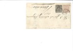 Stamp of Spain 1875 (Jan 11) Wrapper from Tarragona to Rivadeo (L