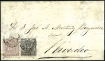 Stamp of Spain 1875 (Jan 11) Wrapper from Tarragona to Rivadeo (L