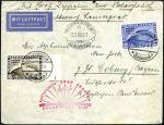 Stamp of Germany » German Empire 1931 (July 24-31) Zeppelin Polar Flight cover flow