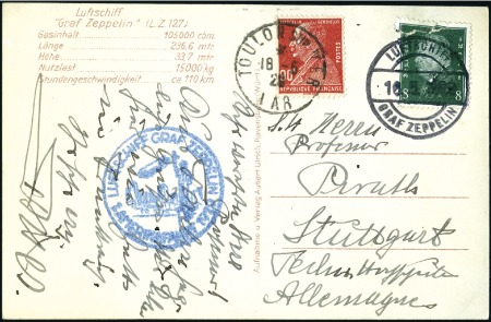 Stamp of Germany » German Empire 1929 (May) abortive Zeppelin 1st America Flight, f