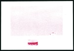 Stamp of Kuwait 1987 World Maritime Day proofs on a page from the 