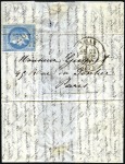 Stamp of France » Guerre de 1870-1871 Tentative d'entrée: Archive de 6 lettres écrites e