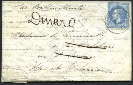 Stamp of France Càd Armée Française 14e Corps 14.11.70 en NOIR sur
