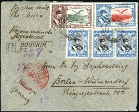 Stamp of Unknown 1923-1950s, Accumulation of about 230+- airmail co