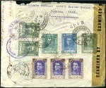 Stamp of Unknown 1942-1945 CENSORED MAIL: Selection of 34 mostly re