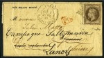 Stamp of France Deux ballons montés pour Lancy, Canton de Genève e