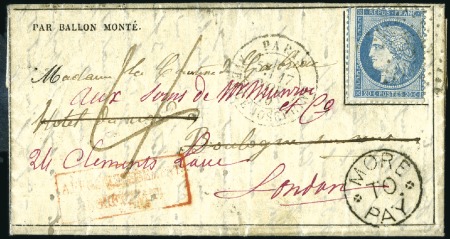 Stamp of France » Guerre de 1870-1871 LE GENERAL UHRICH Gazette des Absents n°8 de Paris