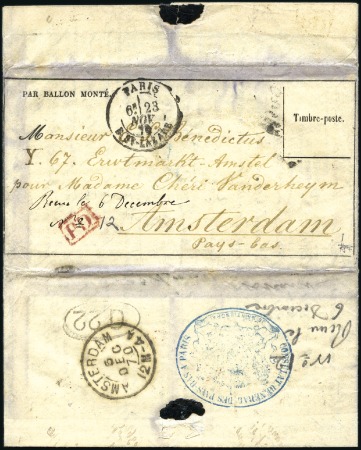 Stamp of France LE VILLE D'ORLEANS accidenté Gazette des Absents n