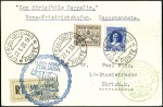 Stamp of Italy » Vatican State 1933 (May) Zeppelin Rome Flight, reg'd MIXED FRANK