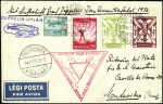 Stamp of Hungary 1933 (Oct.) Zeppelin Chicago Flight cover with Hun