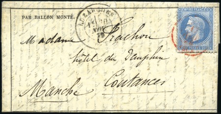 Stamp of France LE GENERAL UHRICH Gazette des Absents n°8 avec 20c