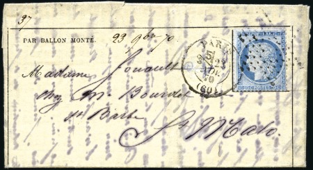 Stamp of France LE JACQUARD Gazette des Absents n°10 avec 20c Sièg