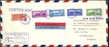 Stamp of Guatemala 1936 (June) 3rd North America Return Flight, long