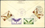 Stamp of Switzerland / Schweiz 1929 (August) Zepelin Round-the-World Flight, spec