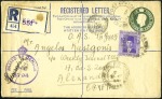 Stamp of Egypt » 1936-1952 King Farouk Definitives  1937-46 Young Farouk issue, group of 161 covers/ca