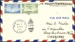 Stamp of United States 1929-37, Seven Zeppelin covers or pcs beginning wi