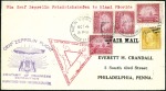 Stamp of United States 1929-37, Seven Zeppelin covers or pcs beginning wi