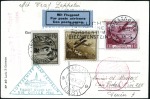 Stamp of Liechtenstein 1930-36 Graf Zeppelin and Hindenburg Flight, power