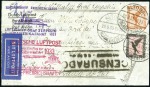 Stamp of Germany » German Empire 1928-38 Graf Zeppelin (LZ127 & LZ130) Flights, mea