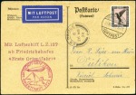Stamp of Germany » German Empire 1928-38 Graf Zeppelin (LZ127 & LZ130) Flights, mea